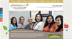 Desktop Screenshot of dentistryon10.com
